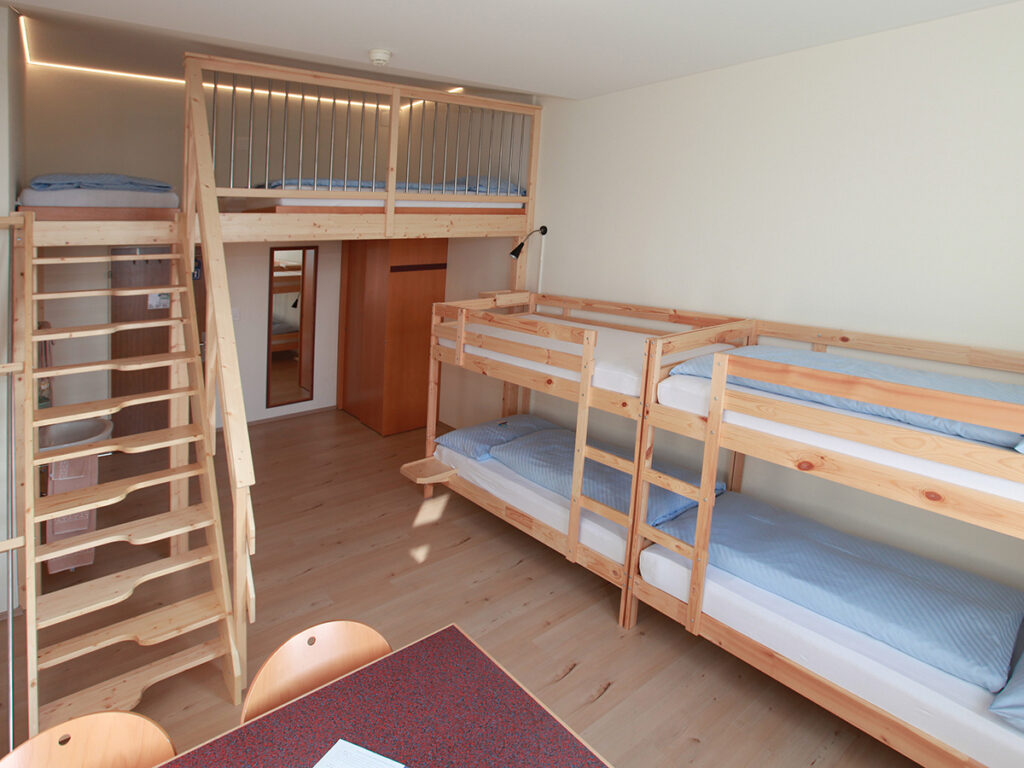 Sechsbettzimmer Süd Budget - Weisses Haus