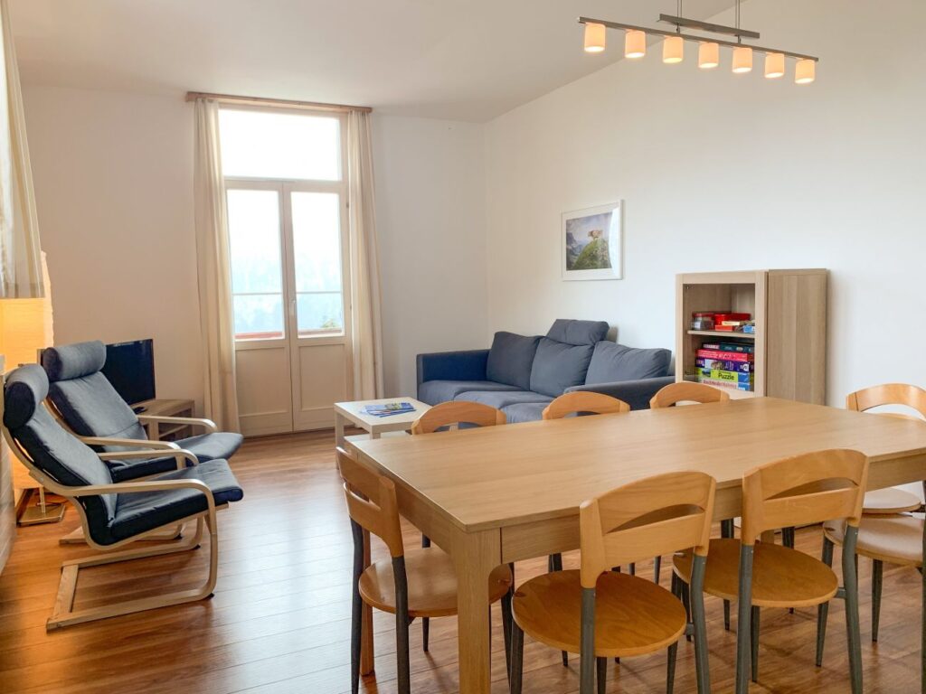 Wohnzimmer der Ferienwohnung