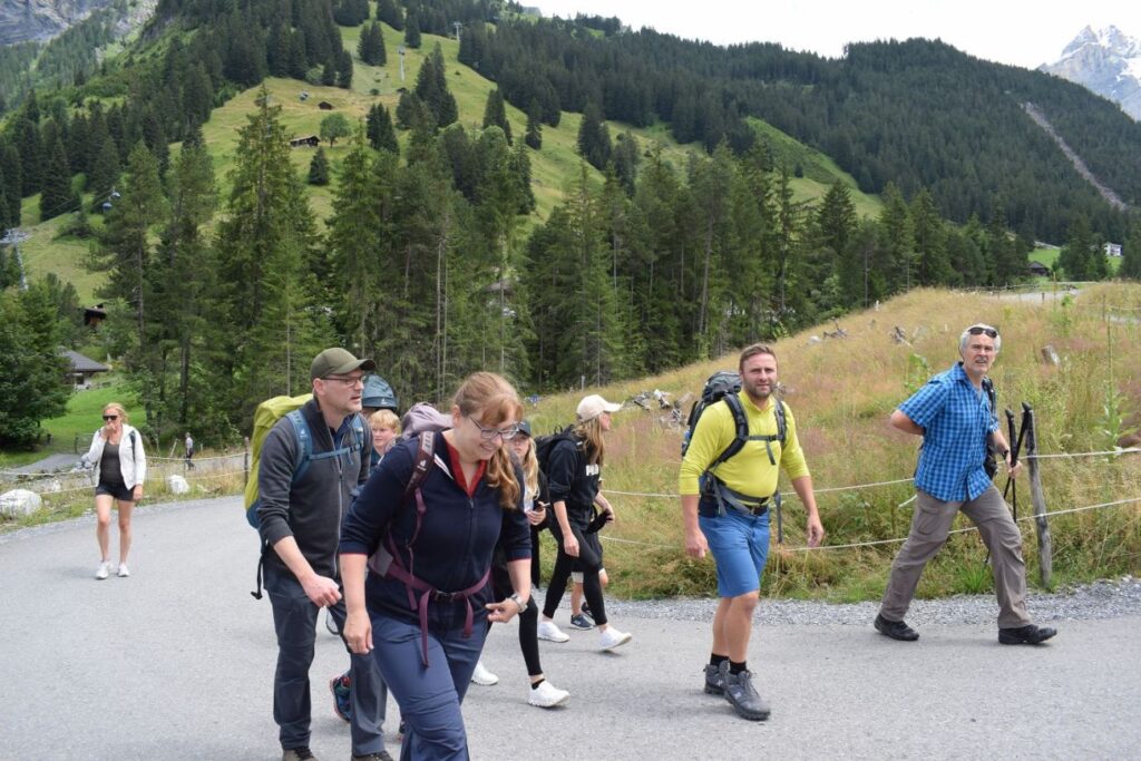 Gemeinsam unterwegs sein macht Spass